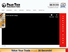 Tablet Screenshot of polartech.ca